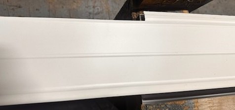 6 inch aluminum fascia fabricated by Omega Metals