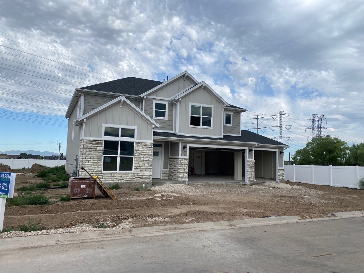 Fiber-cement trim and metal exterior on a Utah home