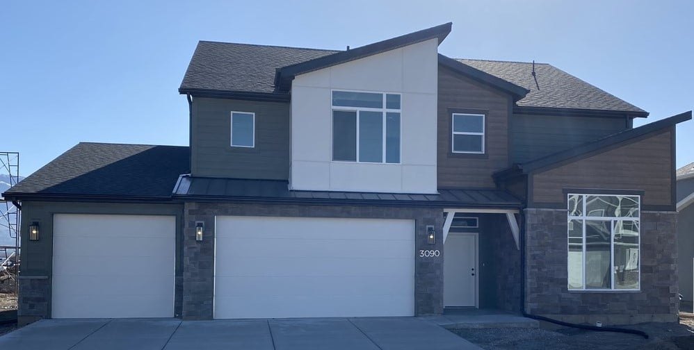 Completed Omega Metals exterior project in Northern Utah