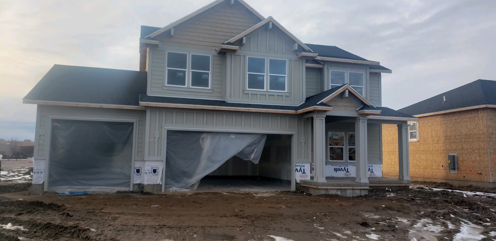 Omega Metals fabricated soffit, fascia and trim on a completed project