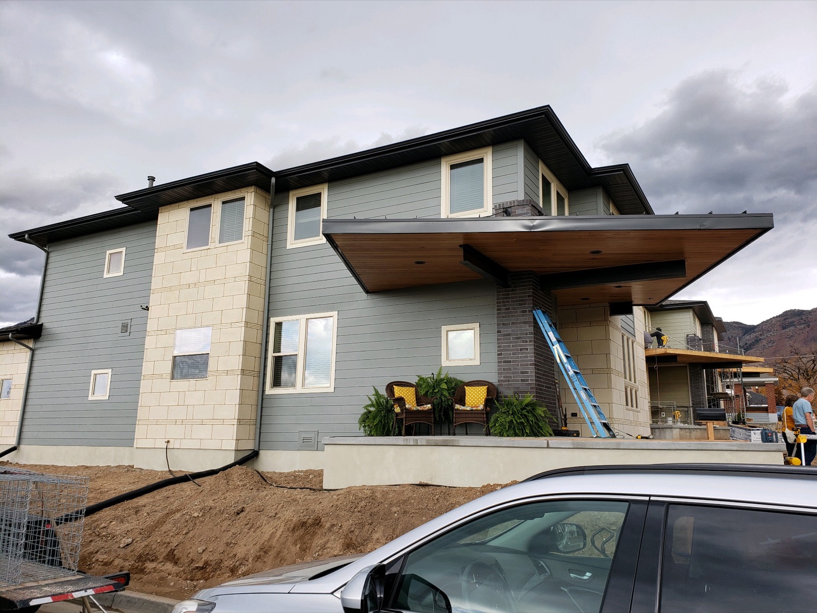 Omega Metals fabricated metal — Aluminum fascia & soffit