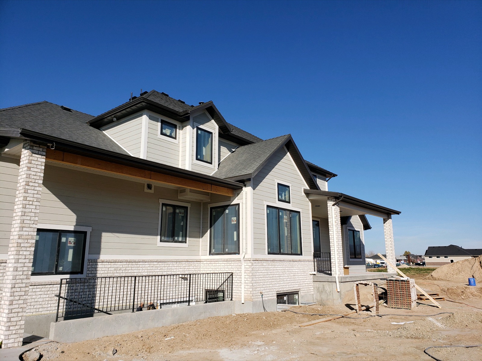 Omega Metals fabricated metal — Soffit, fascia & gutter work
